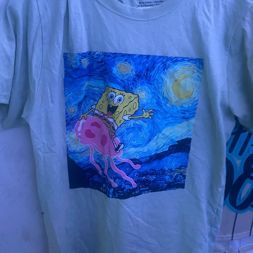 Nickelodeon SpongeBob Blue Tee